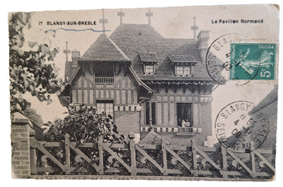 SELTENE CPA 76 BLANGY SUR BRESLE - DER NORMANNISCHE PAVILLON - Reise 1909 - Sehr guter Zustand