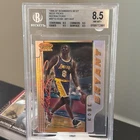 KOBE BRYANT 1996-97 Bowman's Best Picks Refractor #BP10 Die-cut BGS 8.5