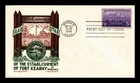 DR JIM STAMPS US COVER FORT KEARNY 100TH ANNIVERSARY FDC STAEHLE CACHET CRAFT