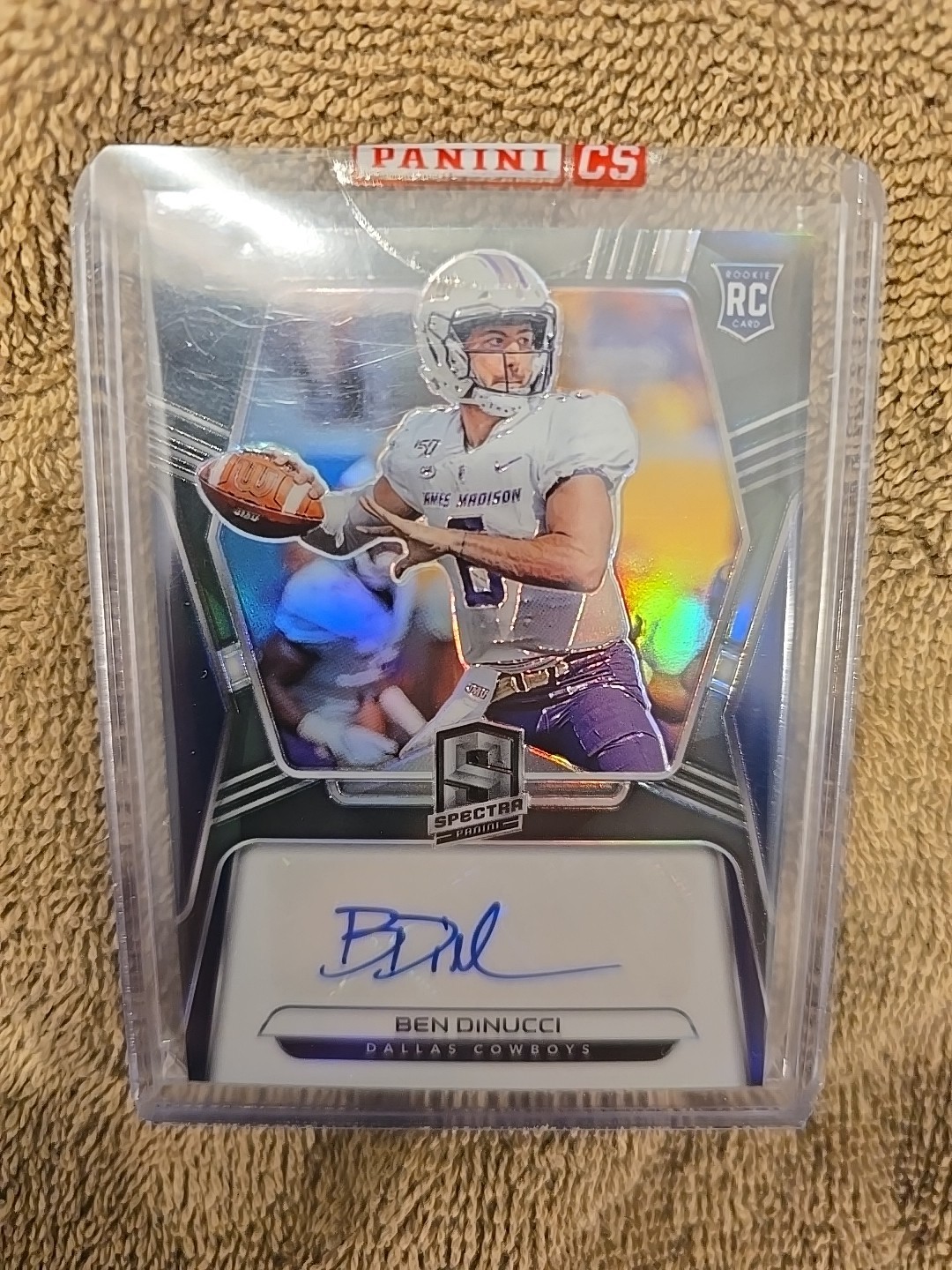 Ben DiNucci Panini Spectra Rookie Autographs #18 Base