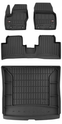 3D SET Gummifußmatten und Matte Ford Grand C-Max 2010-2019