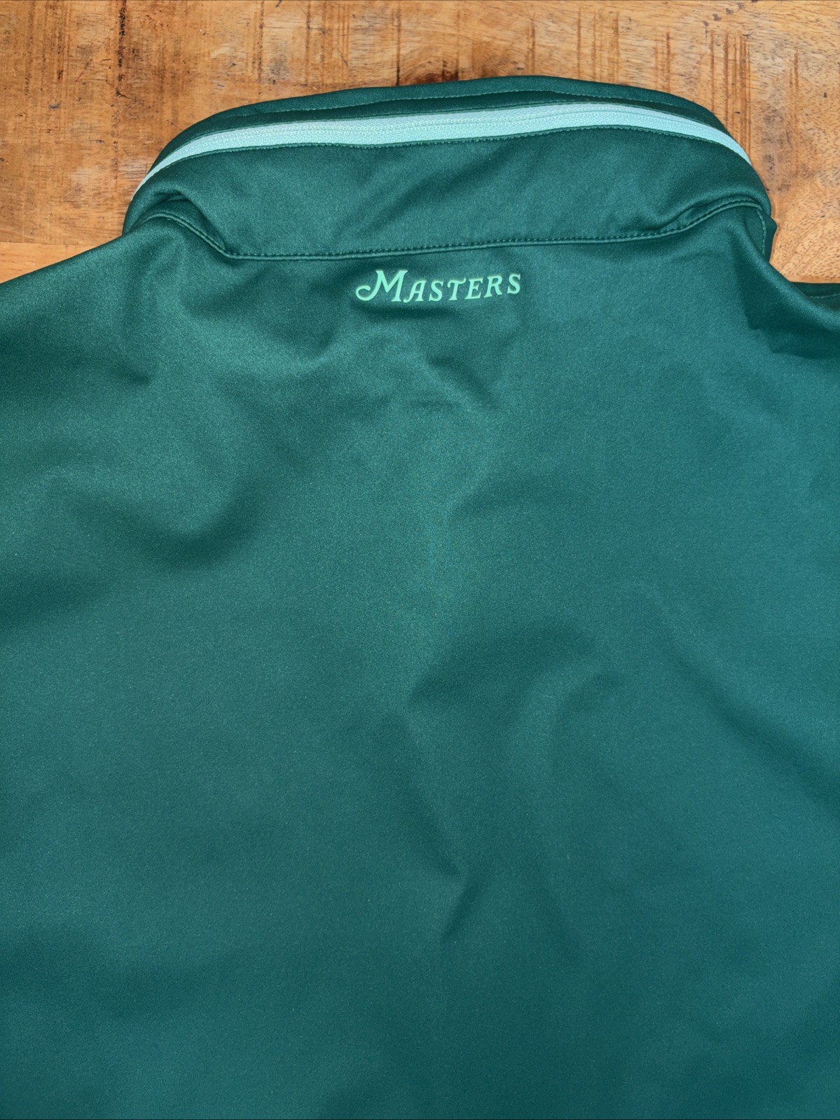 Masters Tech Men’s Performance Full Zip Golf Jacket W/ Stowable Hood Size Med