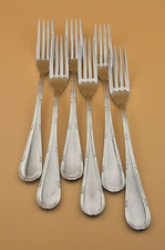 6 Menügabeln Villeroy Boch Edelstahl Kreuzband Septfontaines 20 Cm Note 3