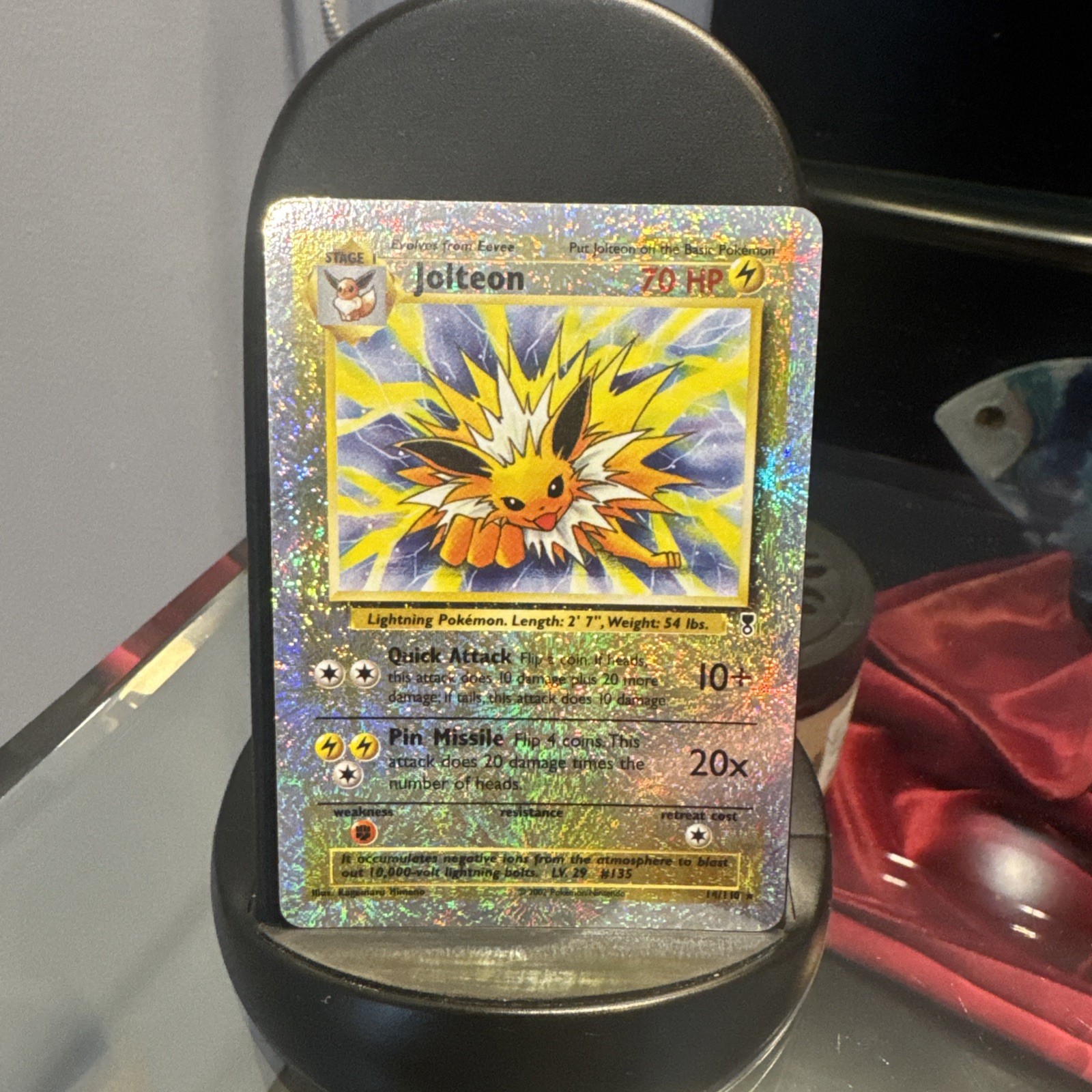 Jolteon - 14/110 Reverse Holo Legendary Collection - Pokemon NEAR MINT!