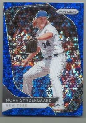 ks 2020 Panini Prizm Noah Syndergaard #163 Blue Donut Circles /199 NY Mets