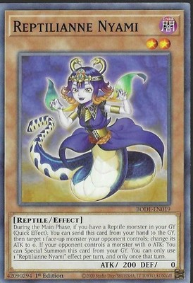 Burst of Destiny #BODE-EN019 Reptilianne Nyami