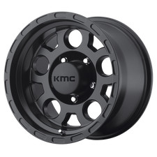 Kmc Enduro Matte Black 18x9 For Ford F250 Rim 8x170 0 Offset Each