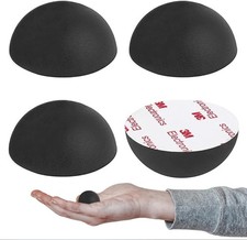 1.25" Silicone Hemisphere Bumpers Isolation Feet Rubber Non-Skid Speaker Pads...