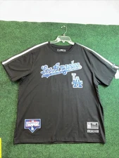 Los Angeles Dodgers 2020 World Series Champions Short Sleeve Men Pullover 2XL