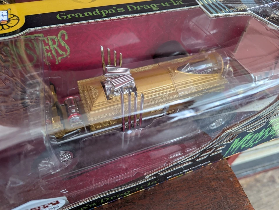  1:18 Auto World Diecast Munsters Grandpa's Drag-U-La Custom  - Image 2 of 4