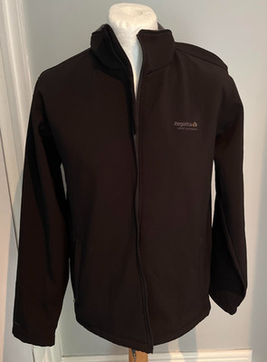 REGATTA MENS WOMENS UNISEX GREAT OUTDOORS BLACK JACKET SIZE LARGE 42''