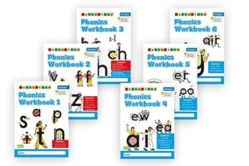 Phonics Workbooks (1-6) [2nd Edition] by Lisa Holt 9781782485803 NEW - Image 5