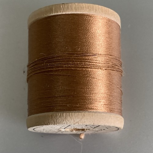 Vtg Silk Thread Belding Corticelli 5430 Silk Fly Tying Thread Wood Sz A 100 yard - Picture 6 of 11