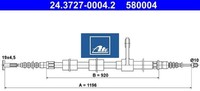 ATE 24.3727-0004.2 Seilzug FüR Feststellbremse Handbremsseil Bremsseil