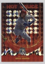 2022 Panini Mosaic Hot Sauce Mosaic Prizm Bryce Harper #HS-3 kn8