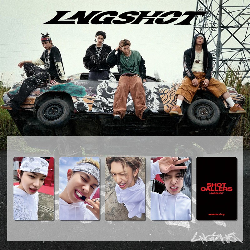 Lngshot Debut Album shot Callers Card Special Edition Card