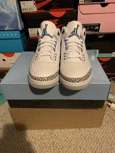 retro 3 carolina blue