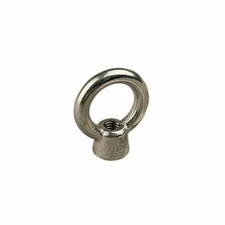 Threaded Stainless Steel Eye Nut 3/8-13 Loop Hole for Cable Rope 3/8"-13 078110-