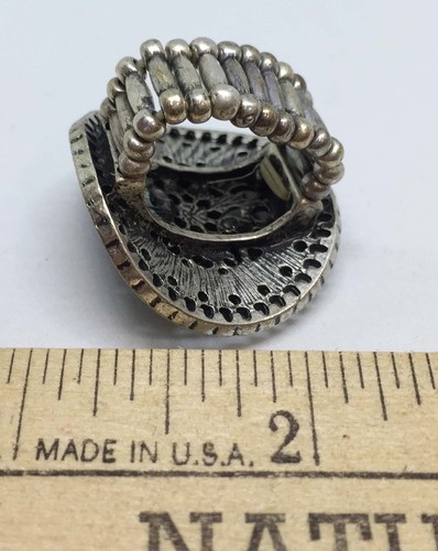 Stretch Rings Rhinestones One Size Fits All Hair Tie Accessory Flower Chunky - 第 17/50 張圖片