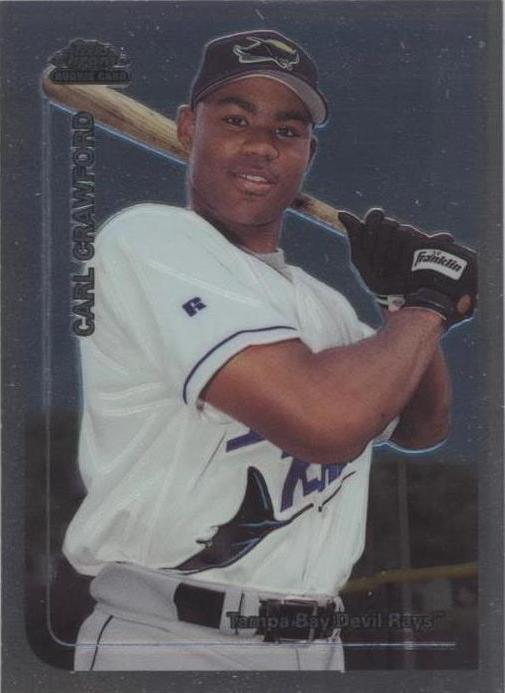 1999 Topps Chrome Traded & Rookies - Carl Crawford #T75 - 1 of 1