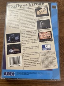 DRACULA UNLEASHED FOR SEGA CD - COMPLETE