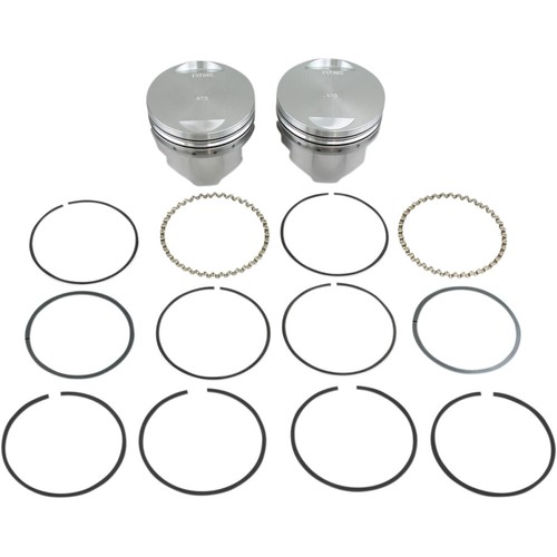 KB Performance Hypereutectic Piston Kit - XL - Standard, 3.498" Bore | KB295-STD - Picture 2 of 3