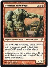 HEARTLESS HIDETSUGU X1  MAGIC Mtg BETRAYERS NEAR MINT (NM) 2008