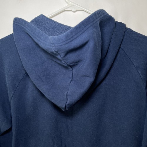 Under Armour Hoodie Sweatshirt YXL Youth Boys XL Navy Blue USA Flag Logo Fleece - Picture 9 of 10