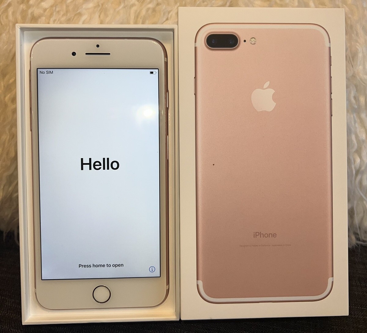 Apple iPhone 7 Plus ローズゴールド 128GB iphone 7 plus unlocked 128gb rose gold | eBay