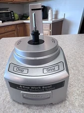 Cuisinart CGC-4PC3 4 Cup Chopper Food Processor Motor Base Only Silver Tested