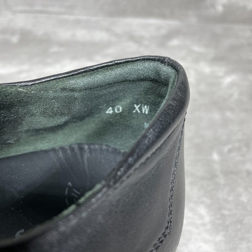 Kumfs Mary Jane Style Women's Shoes Hook And Loop Black Leather Size 8.5 - Picture 14 of 15