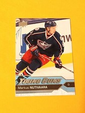 2016-17 Upper Deck Young Guns #457 Markus Nutivaara RC Columbus Blue Jackets 