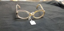 Vintage UOC 2120 50/19 Retro Horn Rimmed Glasses