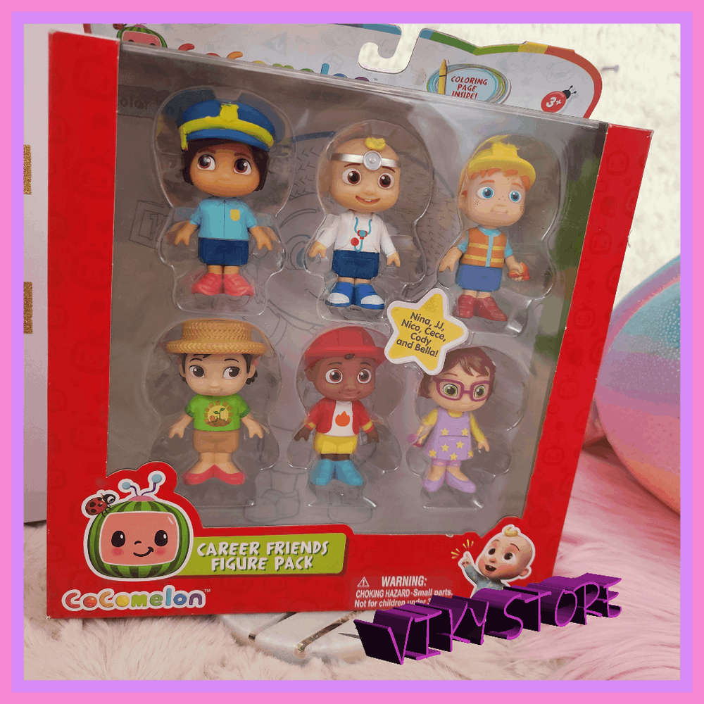 Cocomelon Careers Figure Pack Fun New With Tags