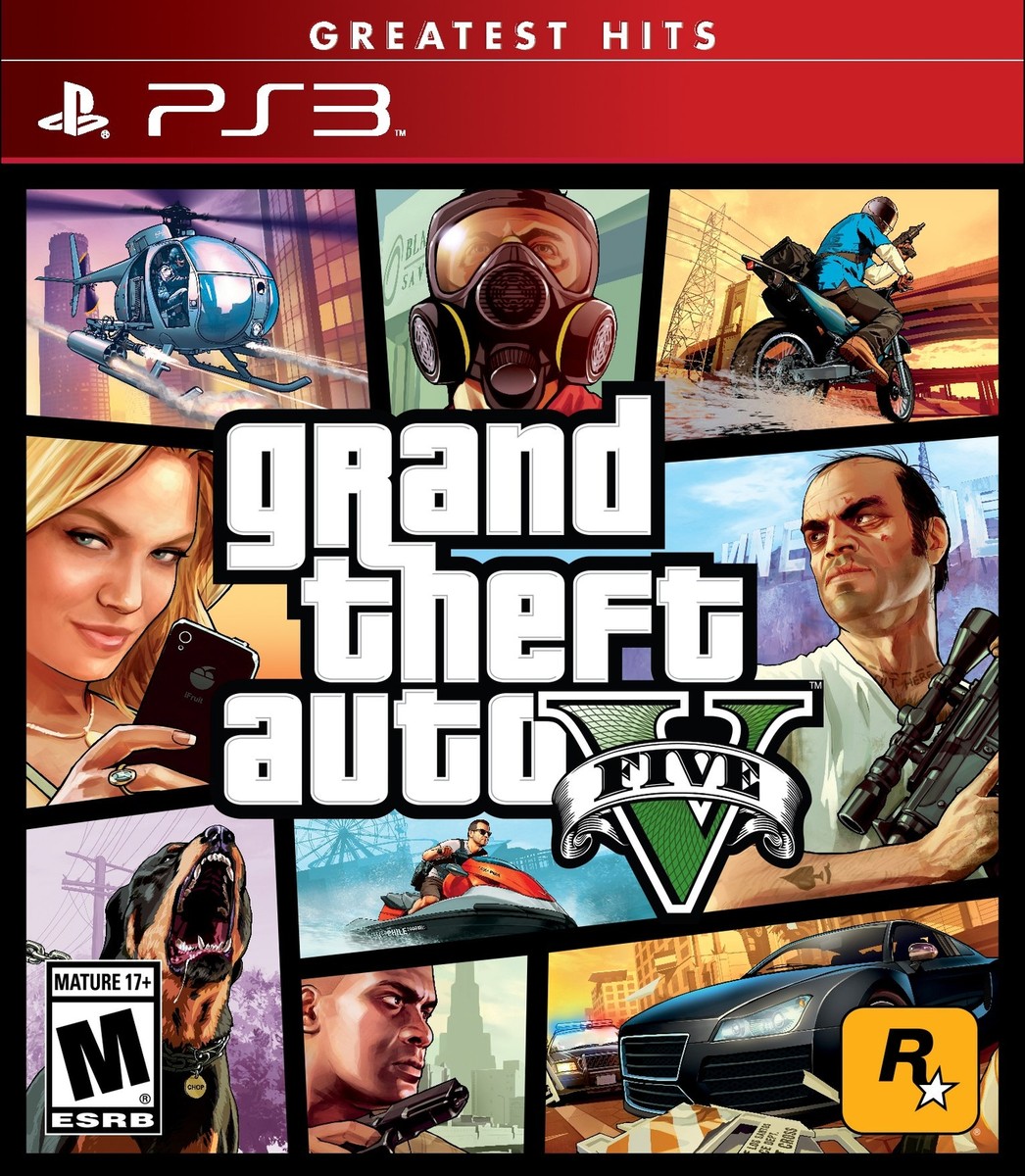 Rockstar Games Grand Theft Auto V for PlayStation 3 (47125) for