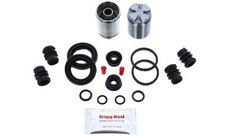 Für Seat Arosa 1.4 Hintere Bremssattel Reparatur Satz + Kolben Mit Innenteilen