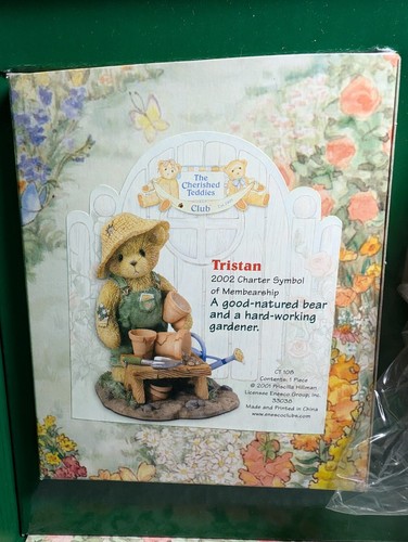 Figurina nuova cara orsacchiotti 2002 appartenenza terracotta fioriera vaso abbracciatore - Foto 7 di 12