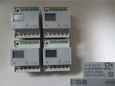 Janitza Electronic Pulse Generator Energy Meter ECS3-80 11-4 #3648