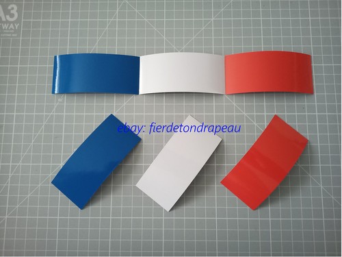 Renault Clio 4 RS Trophy Französische Flagge Vinyl Paket AV + AR - Bild 4 von 7