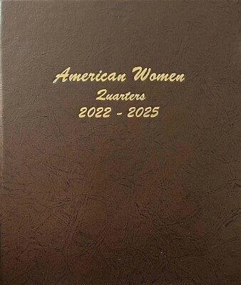 Dansco Coin Album 7141 Women's Quarter 2022-2025 PD Mint  Book  25 cent  NEW