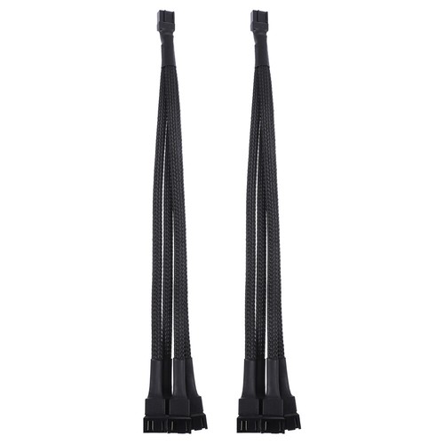 2 PCS Fan Interface Expansion Cable Wire for Cooling Fans Extension - Afbeelding 10 van 12