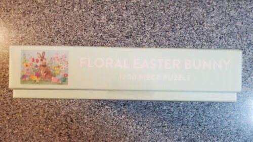 NEW Casey Krimmel FLORAL EASTER BUNNY 1000 piece puzzle HTF - Picture 6 of 6