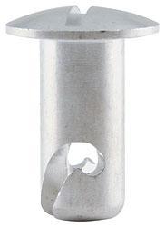 10-Pack Allstar Performance Oval Head Aluminum 1/4 Turn Dzus Fasteners – 5/16'' X .500 Long