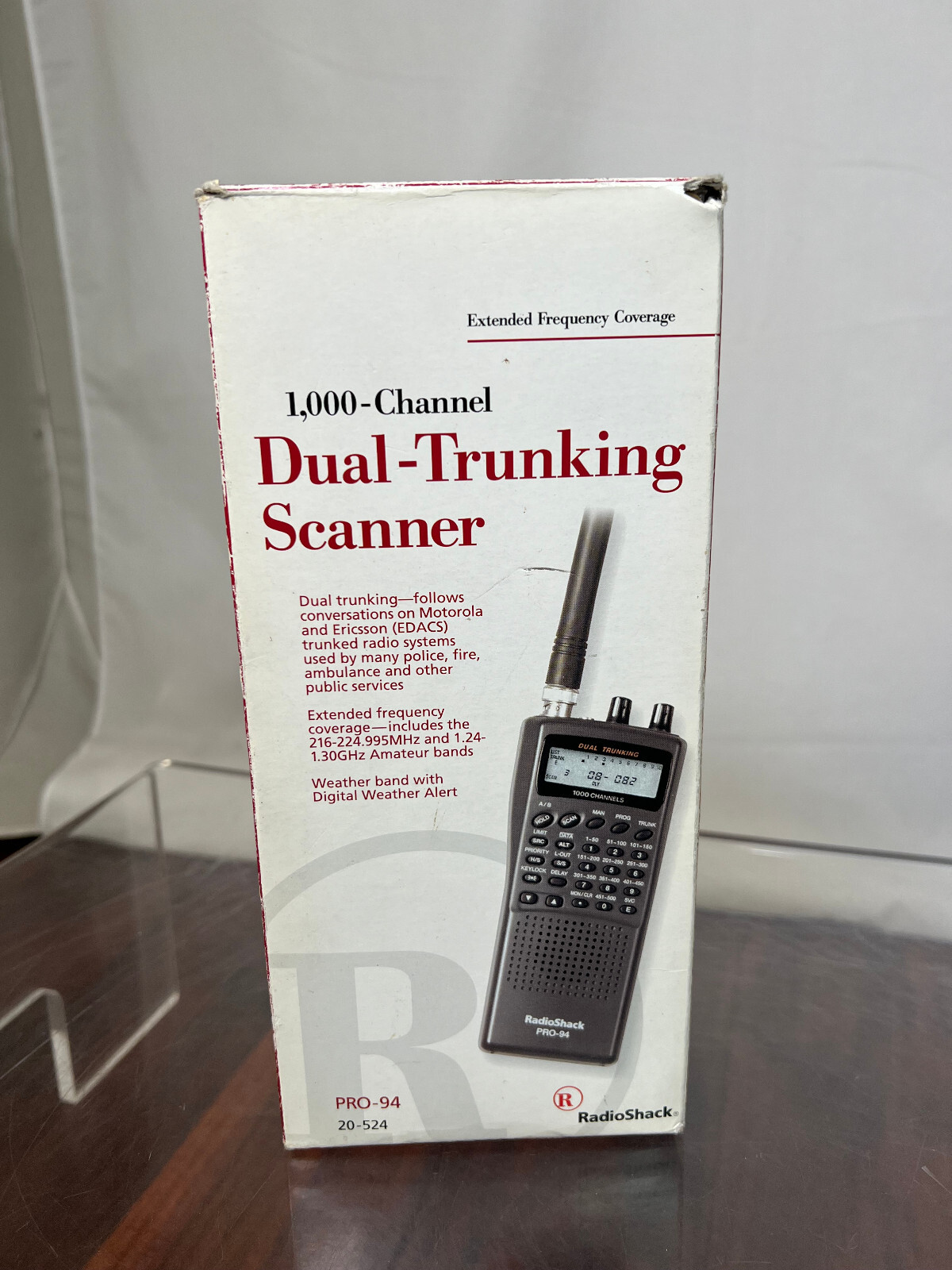 Radio Shack Pro94 1000 Channel Dual Trunking Scanner eBay
