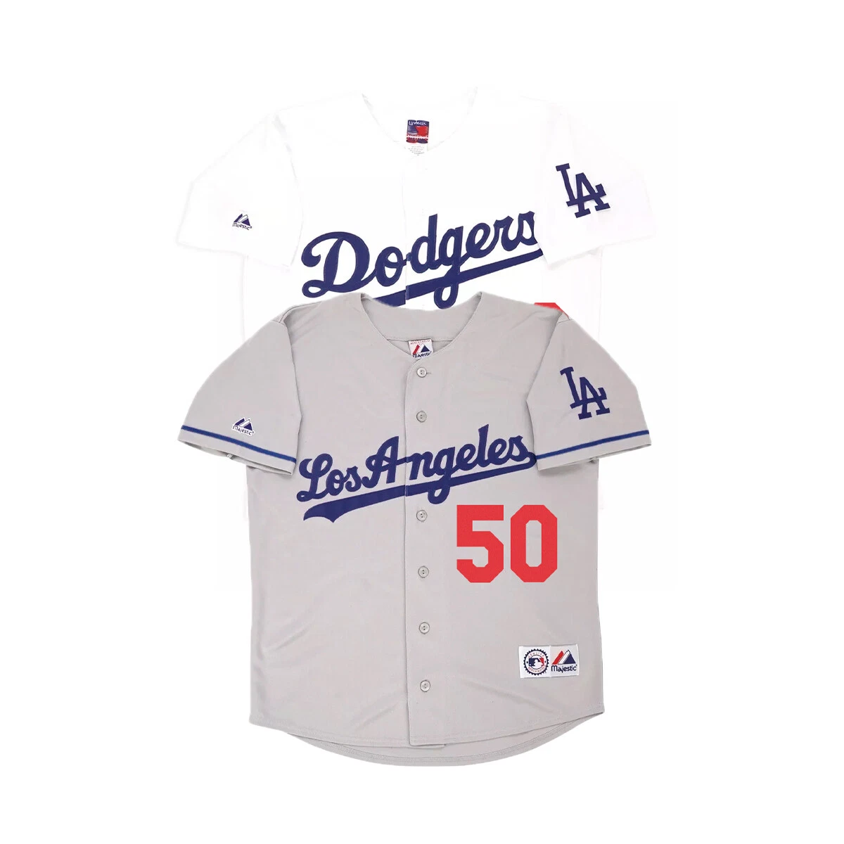 Preços baixos em Majestic Los Angeles Dodgers Roupas e Souvenirs