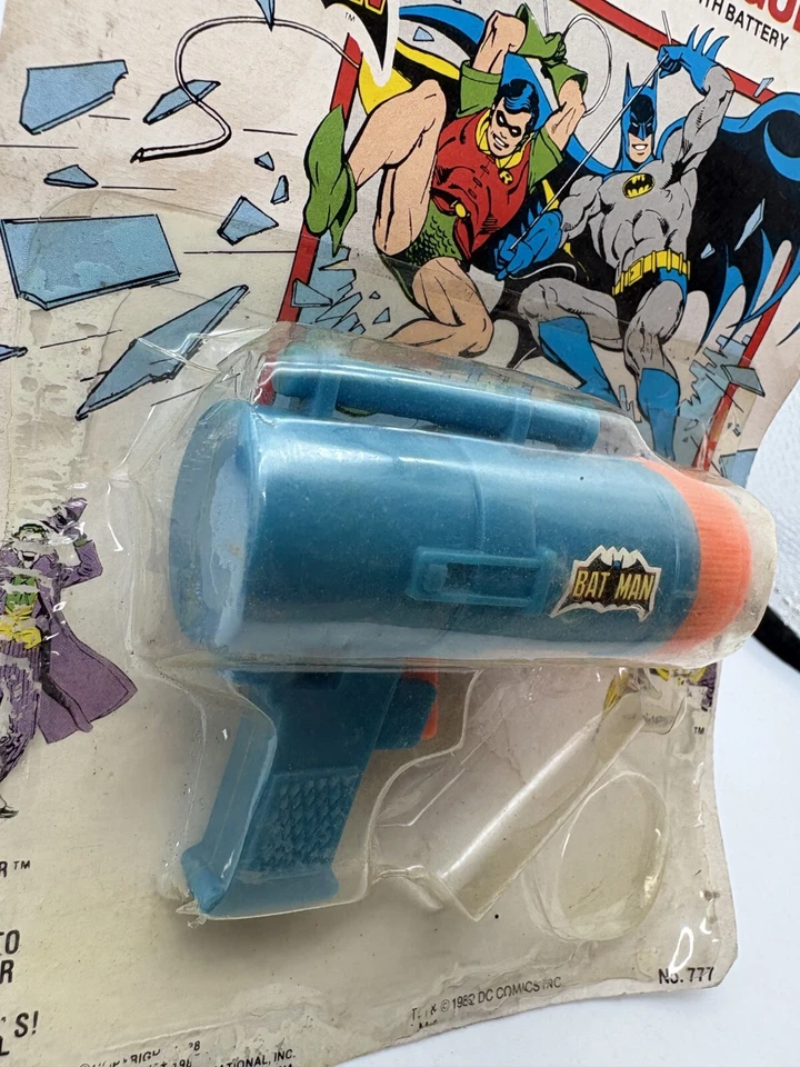 Pistola flash señal murciélago Batman Henry Gordy DC Comics 1988 Foto 3 de 3