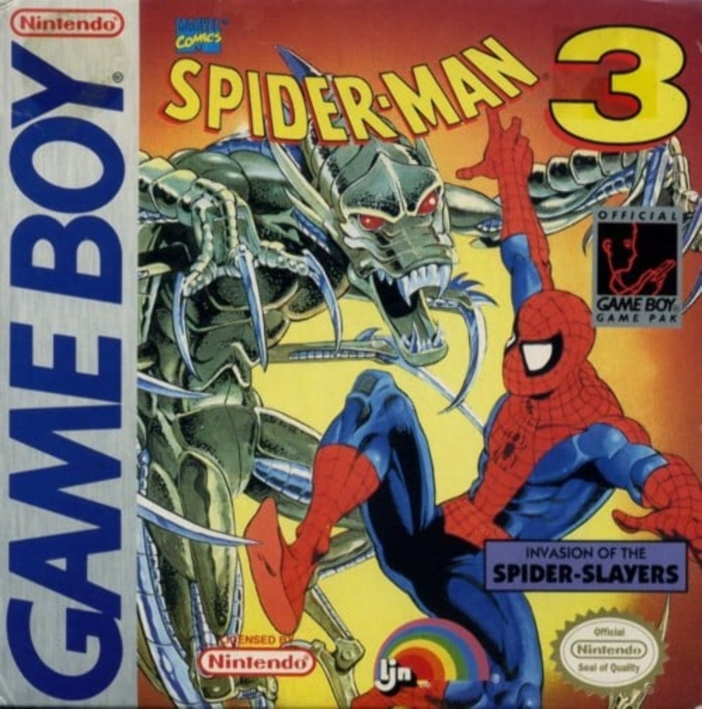 美品・箱説付】ゲームボーイ SPIDER-MAN スパイダーマン 美品・箱説付
