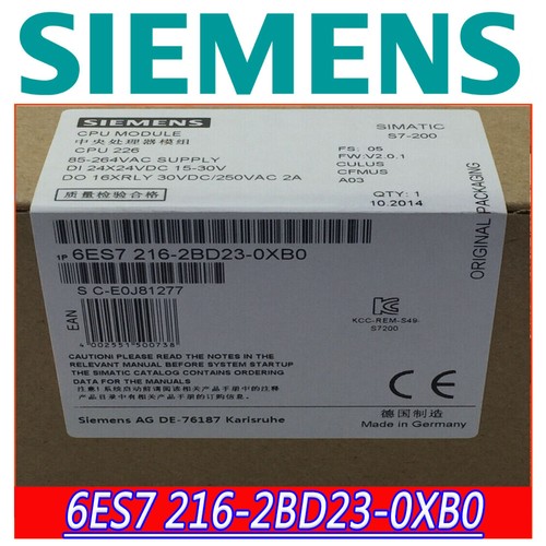 Siemens 6ES7 216-2BD23-0XB0 - New Arrival, Stocked & Ready, Top-notch Quality
