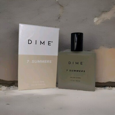 Dime Beauty ~ 7 SUMMERS ~ Clean Eau De Toilette EDT Perfum Spray 1.7oz/50ml BNIB