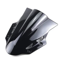 Windscreen Windshield Deflector For Suzuki GSX250R 2017-2024 Double Bubble Black